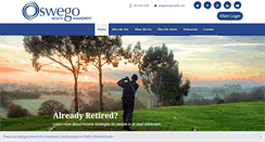 Desktop Screenshot of oswegowealth.com